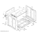 Схема №2 HE33BD540 с изображением Фронтальное стекло для духового шкафа Siemens 00688340