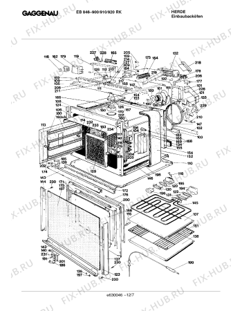 Схема №8 EB846920RK с изображением Панель для духового шкафа Bosch 00290884