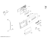 Схема №2 WS10O260BY Siemens iQ500 с изображением Наклейка с пояснениями для стиралки Siemens 00625947