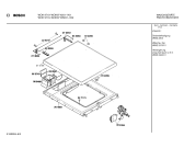 Схема №4 WOH9710 с изображением Вкладыш в панель для стиральной машины Bosch 00285701