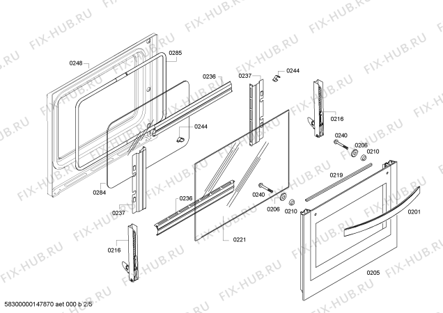 Схема №3 3HB560XP horno.balay.py.2d.CFg.E3_MCT_X.pt_bs.inx с изображением Модуль управления, незапрограммированный для плиты (духовки) Bosch 00700140