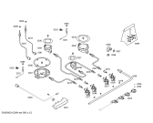 Схема №2 PCK755FEU с изображением Варочная панель для плиты (духовки) Bosch 00476884