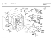 Схема №3 SPS3067 с изображением Панель для электропосудомоечной машины Bosch 00273629