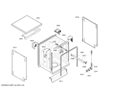 Схема №3 3VS563BD с изображением Панель управления для посудомоечной машины Bosch 00662495