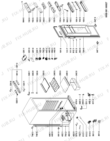 Схема №1 KRVA 3857 с изображением Сенсорная панель для холодильной камеры Whirlpool 481245228978