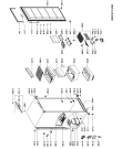 Схема №1 GKTF 3559 с изображением Элемент корпуса для холодильника Whirlpool 480132102072