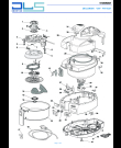 Схема №1 MULTIFRY FH1373/2 с изображением Электропитание для электротостера DELONGHI 5012575649