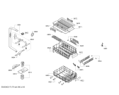 Схема №3 SPU53M18SK SuperSilence с изображением Передняя панель для посудомоечной машины Bosch 00708236