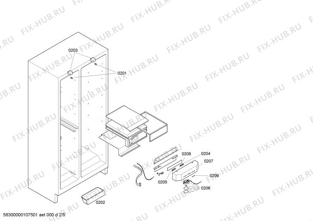 Схема №4 IK362251 с изображением Цокольная панель для холодильной камеры Bosch 00474885
