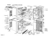 Схема №2 KG2801 с изображением Решетка для холодильной камеры Siemens 00106113