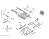 Схема №5 S52N65X5EU с изображением Передняя панель для посудомойки Bosch 00744760