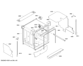 Схема №4 S51E40X0EU с изображением Передняя панель для посудомойки Bosch 00671765