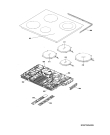 Схема №1 88101K-MN 84F с изображением Микромодуль для плиты (духовки) Aeg 973949591750006