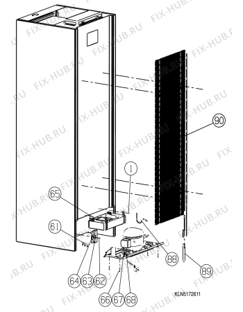 Схема №2 UP350FIFE (F070923) с изображением Другое для холодильника Indesit C00283496