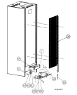 Схема №2 UP350FIFE (F070923) с изображением Ножка для холодильника Indesit C00283478