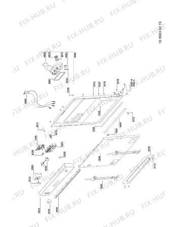 Схема №3 ADG 633 ME с изображением Электролампа для посудомойки Whirlpool 481238128062