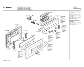 Схема №2 HEN202SEU с изображением Панель для плиты (духовки) Bosch 00296085
