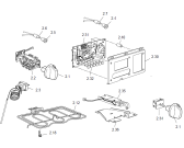 Схема №2 BP7460E (131219) с изображением Панель для электропечи Gorenje 376070
