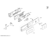 Схема №5 WAQ28370FG с изображением Панель управления для стиралки Bosch 00744544