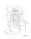 Схема №3 C1703BL с изображением Микромодуль для посудомоечной машины Whirlpool 481010398146