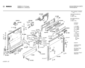 Схема №2 SMI9021 с изображением Вкладыш в панель для посудомойки Bosch 00087469
