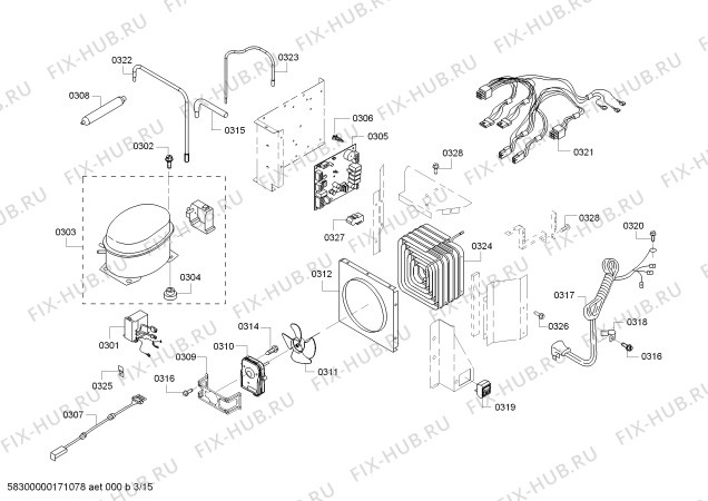 Схема №8 T42BD810NS с изображением Модуль для посудомоечной машины Bosch 00653660