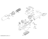 Схема №2 BBH6PZOO Athlet 25.2V с изображением Щетка для пылесоса Bosch 17000626