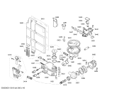 Схема №5 SGU09T02SK с изображением Передняя панель для посудомоечной машины Bosch 00143863