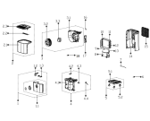 Схема №1 D16M (521607) с изображением Датчик Gorenje 535253