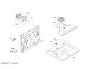 Схема №2 HBA43B161F с изображением Панель управления для электропечи Bosch 00748376
