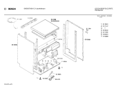 Схема №3 SMS3076 с изображением Панель для посудомоечной машины Bosch 00277856