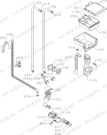 Взрыв-схема стиральной машины Gorenje W6402/SRI (362010, PS10/21104) - Схема узла 06