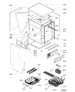 Схема №1 GCF 4772/2 W-WS с изображением Запчасть для посудомоечной машины Whirlpool 481231018583