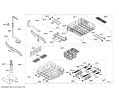 Схема №4 SHX56C06UC Bosch с изображением Внешняя дверь для посудомойки Bosch 00245645