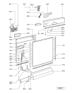 Схема №2 ADP 8540 WH с изображением Панель для электропосудомоечной машины Whirlpool 481245371534