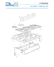 Схема №5 PEMX 166/1 GHIT с изображением Панель для плиты (духовки) DELONGHI 36C1TS1S
