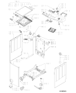 Схема №2 LTE7312 с изображением Обшивка для стиральной машины Whirlpool 481010809877