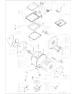 Схема №2 WMTL 722 H FR с изображением Обшивка для стиралки Whirlpool 481011032481