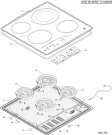 Схема №1 PVT604QDIX (F024010) с изображением Запчасть для духового шкафа Indesit C00139404