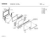 Схема №3 HB53220EU с изображением Фронтальное стекло для плиты (духовки) Siemens 00298926