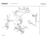 Схема №2 CV43000011 CV430 с изображением Панель для стиральной машины Bosch 00113622