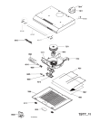Схема №1 DF 5260 SG с изображением Монтажный набор для электровытяжки Whirlpool 482000009044