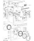 Схема №1 LINGERIE 1400 с изображением Декоративная панель для стиральной машины Whirlpool 481245216945