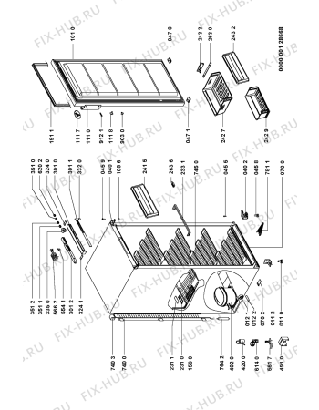 Схема №1 AFG7030 (F092297) с изображением Вапорайзер для климатотехники Indesit C00341116