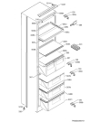 Схема №3 SCS91800C0 с изображением Блок управления для холодильника Aeg 973925511020001