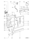 Схема №1 GSXH 7451 с изображением Панель для посудомоечной машины Whirlpool 481245372498
