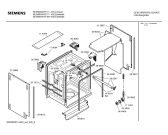 Схема №3 SE55M550FF с изображением Передняя панель для электропосудомоечной машины Siemens 00449462