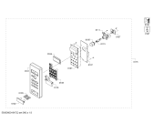 Схема №2 HMT84G651B с изображением Панель управления для свч печи Bosch 00740184