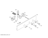 Схема №3 B15M62S0FR с изображением Панель управления для духового шкафа Bosch 00671491