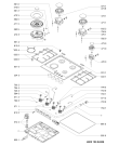 Схема №2 GMF7522IXL с изображением Холдер для духового шкафа Whirlpool 481010715974